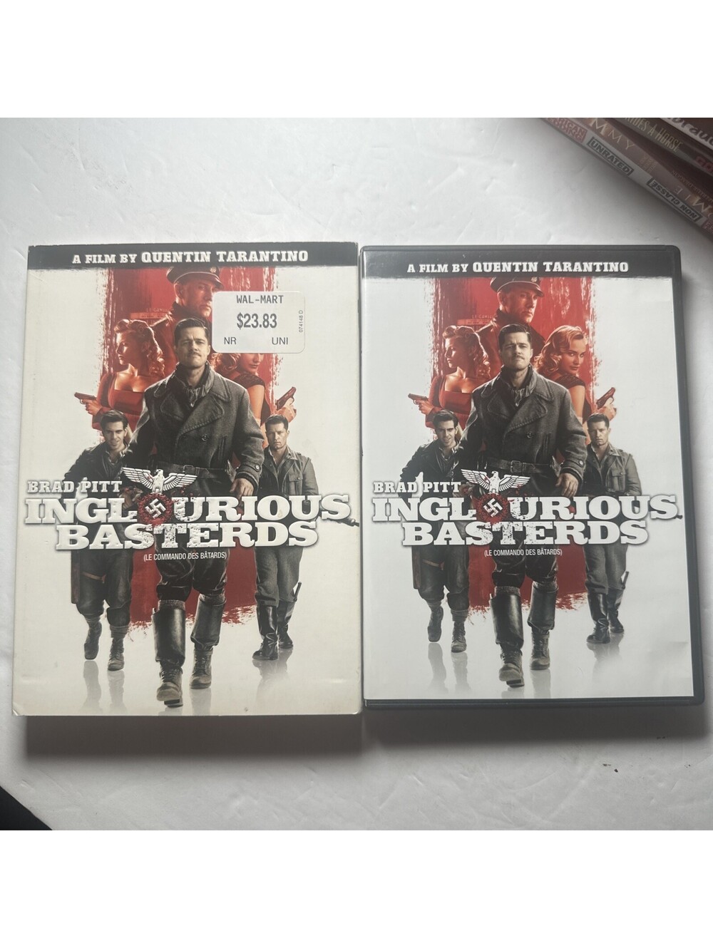 Inglourious Basterds (DVD, 2009) Slipcover And Booklet
